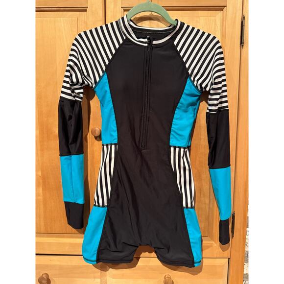 Women’s One Piece Swim Rashguard Suit size Small - Picture 2 of 11